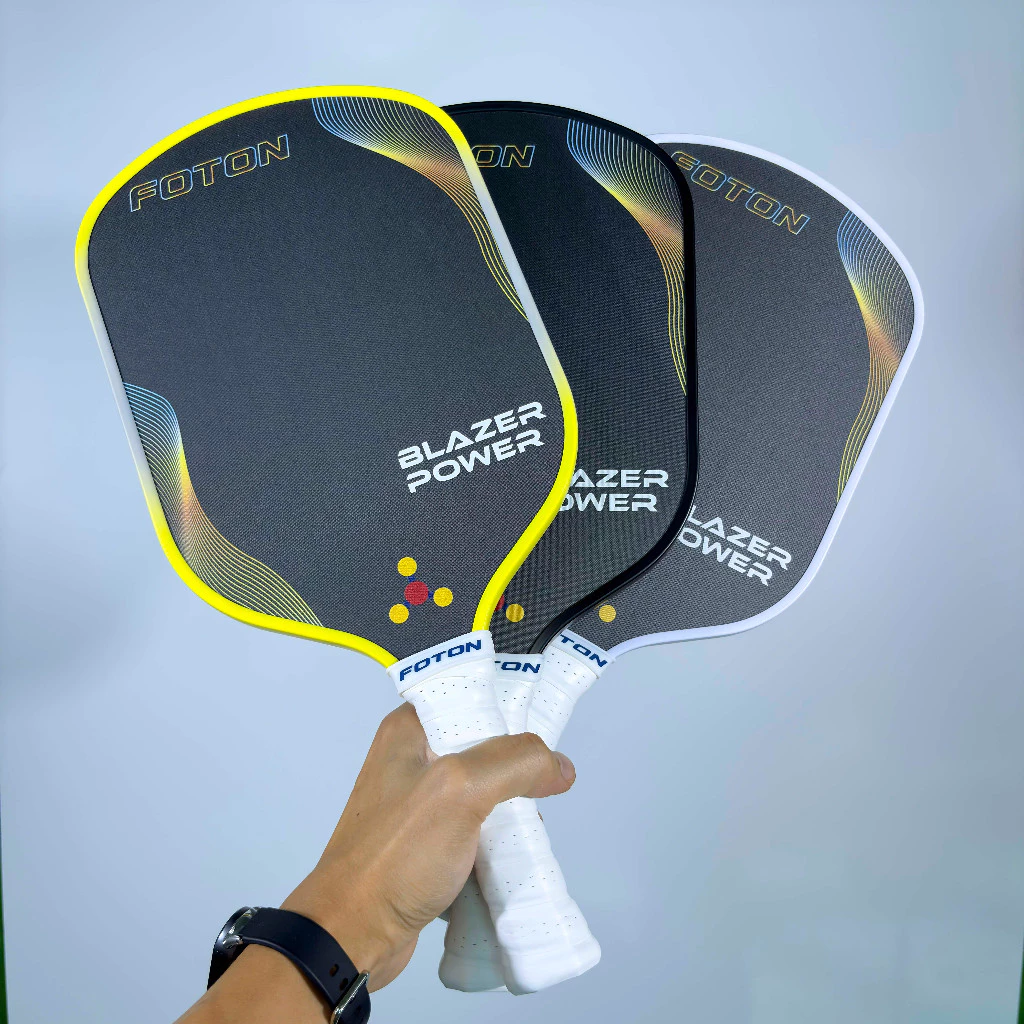 Vợt Pickleball Foton Blazer Power Carbon Ép Nhiệt 16mm – Dành Cho Người Chơi Trung Cấp 
